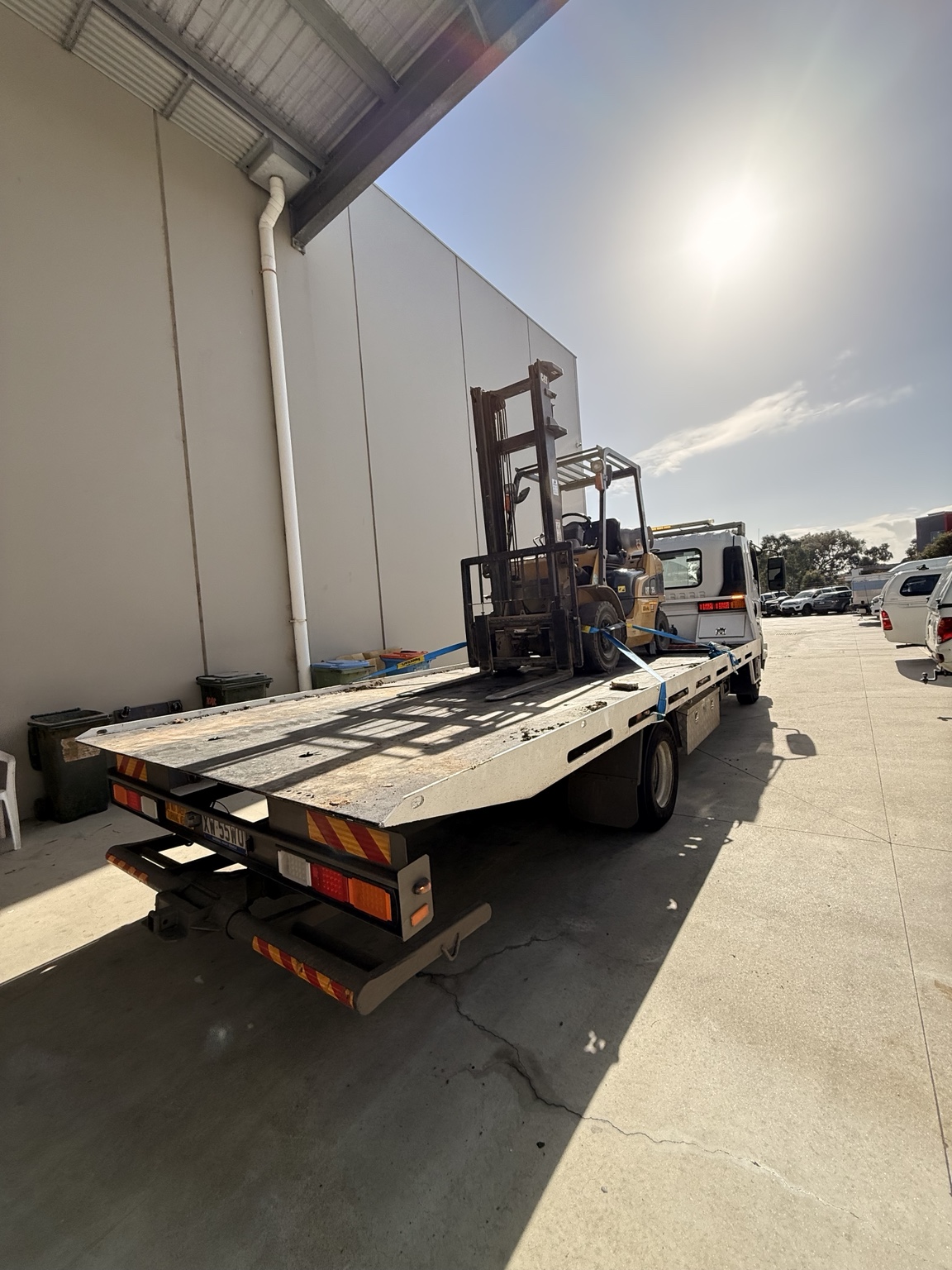Forklift transport